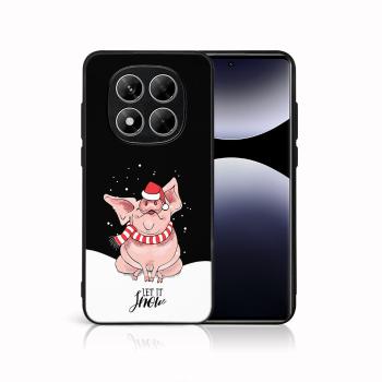 MY ART Kryt s vianočným dizajnom Xiaomi Redmi Note 14 Pro LET IT SNOW (075)