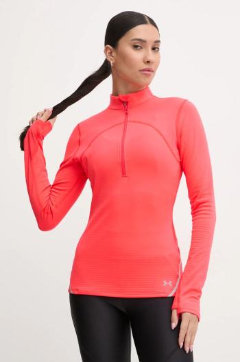 Tréningová mikina Under Armour Vanish Cold Weather červená farba, jednofarebná, 1386417