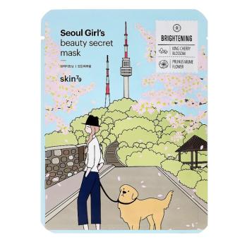 skin79 Plátínková pleťová maska Seoul Girl`s Beauty Secret (Brightening Mask) 20 g