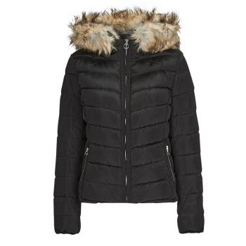 Only  ONLELLAN QUILTED HOOD JACKET CC OTW  Bundy Čierna