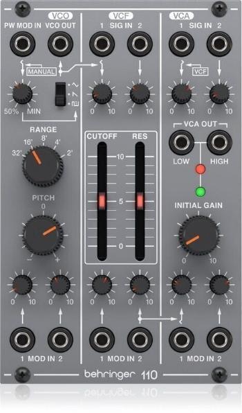 Behringer 110 VCO/VCF/VCA Modulárny systém