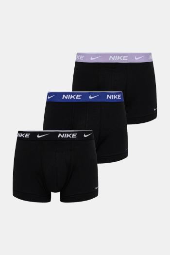 Boxerky Nike 3-pak pánske, čierna farba, 0000KE1008