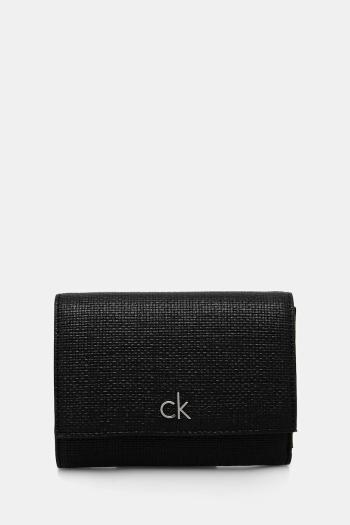 Peňaženka Calvin Klein dámska, čierna farba, K60K612945