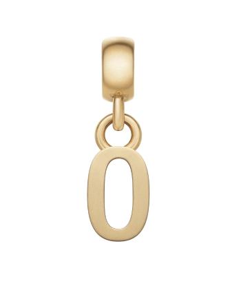 Daniel Wellington Pozlátený prívesok písmeno "O" Charms DW00400498