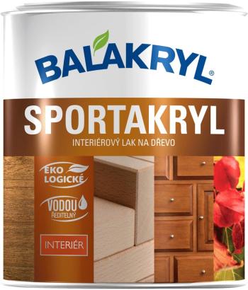 Sportakryl - Interiérový lak na drevo 2,5 kg bezfarebný lesklý