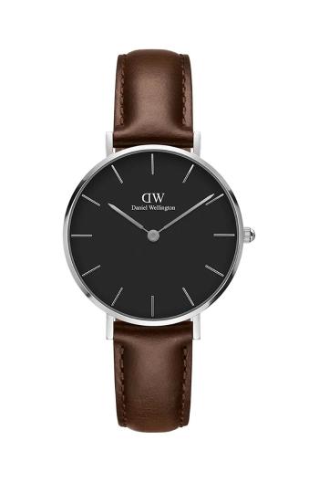 Hodinky Daniel Wellington Classic Petite Bristol 32 pánske, hnedá farba, DW00100177