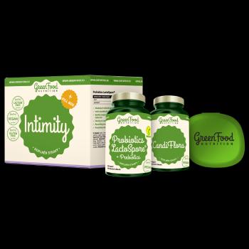 GREENFOOD NUTRITION GreenFood Intimity + Pillbox 150 kapslí