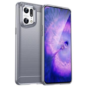 FLEXI TPU Kryt pre Oppo Find X5 Pro šedý