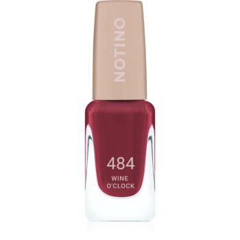 Notino Gel Effect Nail Polish lak na nechty s gélovým efektom 484 Wine O'Clock 10 ml