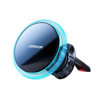 Joyroom JR-ZS291 MagSafe magnetický držiak na mobil do auta 15W, strieborný (JR-ZS291)