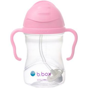 B.Box Hrnček so slamkou – čerešňový kvet 240 ml (9353965005162)
