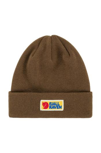Čiapka Fjallraven Vardag Classic Beanie béžová farba, F78141.299