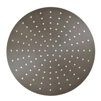 RAV Slezák - Hlavová sprcha okrúhla kovová ø 30 cm s 4-otvorovými tryskami, Farba: METAL GREY - kartáčovaná, Povrchová úprava: PVD KS0001/4MGK