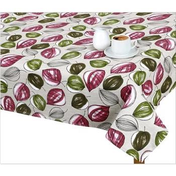 Bellatex Obrus BERTA – 100 × 100 cm – lístky (3363)