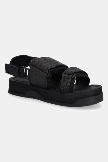 Sandále Emporio Armani čierna farba, X4P141 XR343 K001