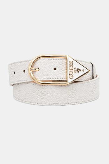 Opasok Guess CRESIDIA dámsky, biela farba, BW9223 P5235