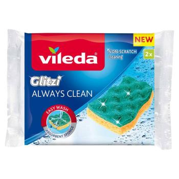 VILEDA Glitzi Always Clean viskózna hubka 2 ks