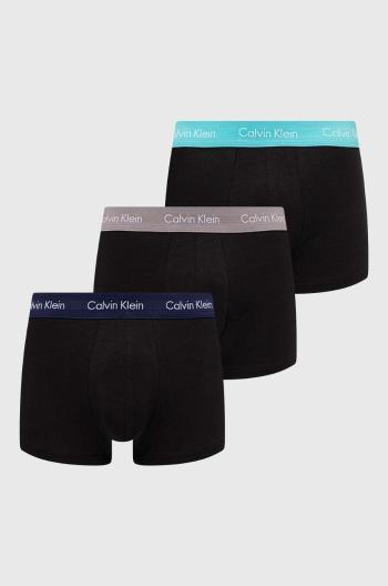 Boxerky Calvin Klein Underwear 3-pak pánske,čierna farba,0000U2664G