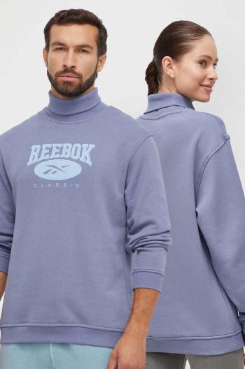 Bavlnená mikina Reebok Classic s nášivkou