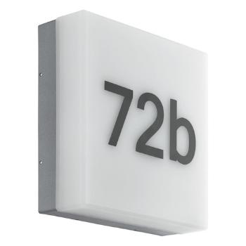 Nástenné svetlo Eglo CORNALE plast antracit 97289