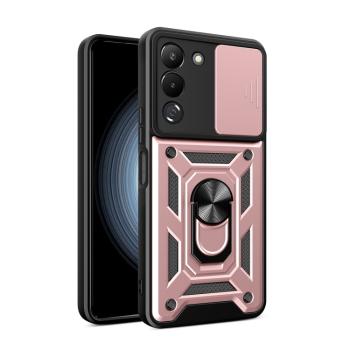 RING CAMERA Kryt s držiakom pre Infinix Note 12 ružový