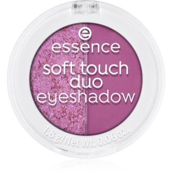 essence Soft Touch Duo očné tiene odtieň 02 Berry Crush 1 g