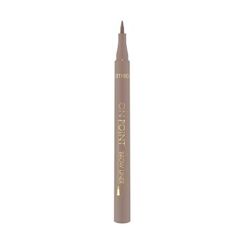 Catrice  On Point Eyebrow Pencil - 20 Medium Brown  Líčenie obočia Čierna