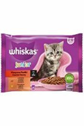 Kapsuly Whiskas. Výber triedy Core Junior 4x85g + Množstevná zľava