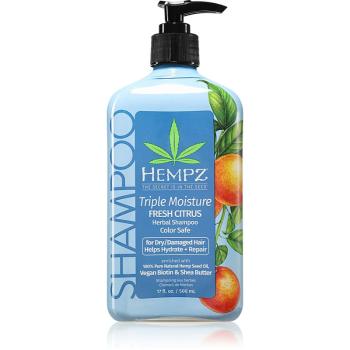 HEMPZ Triple Moisture hydratačný šampón na vlasy 500 ml