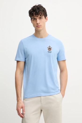 Bavlnené tričko Aeronautica Militare pánske, s potlačou, TS2391J592