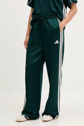 Tepláky adidas Stadium zelená farba, s nášivkou, JW0529