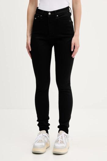 Rifle Tommy Jeans čierna farba, DW0DW19936