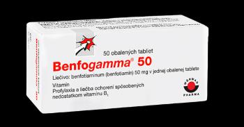 BENFOGAMMA ® vitamín B1, 50 tabliet