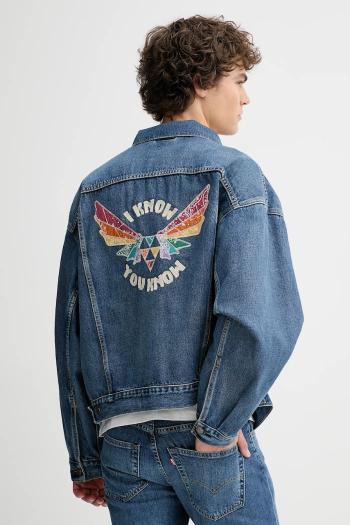 Rifľová bunda Levi's PRIDE ONE FAMILY TRUCKER prechodná, 002FF