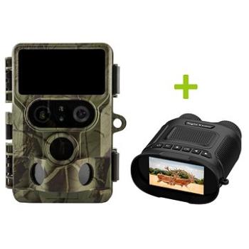 Fotopast OXE Tarantula WiFi 4K a binokulárne nočné videnie OXE DV29 + 32 GB SD karta, 8 ks baterií a (SET11-3+DV29)