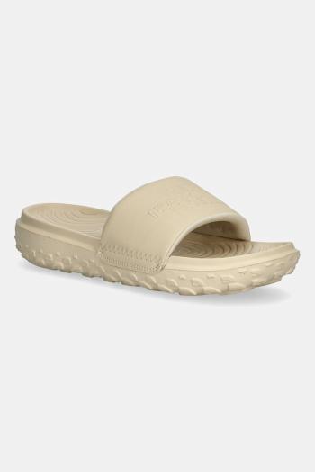 Šľapky The North Face Never Stop Cush Slide zelená farba, NF0A8A9069Y1