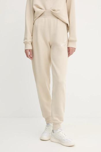 Tepláky Armani Exchange béžová farba, jednofarebné, XW000158 AF11852
