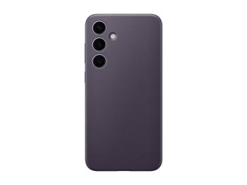 Samsung Zadný kryt z vegánskej kože S24+ Dark Violet