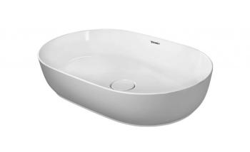 DURAVIT - Luv Umývadlo na dosku, 60x40 cm, DuraCeram, s WonderGliss, alpská biela 03796000001