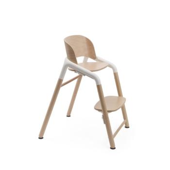 BUGABOO Giraffe Stolička jedálenská Neutral wood/White