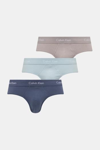 Slipy Calvin Klein Underwear 3-pak tyrkysová farba, 0000U2661G