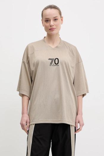 Tričko EA7 Emporio Armani dámske, zelená farba, AF15213.7X000083