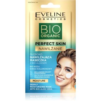 Eveline Cosmetics Perfect Skin Bio Aloe upokojujúca a hydratačná maska s aloe vera 8 ml