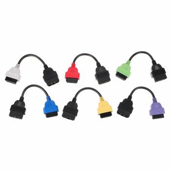 Sixtol Sada OBD-II redukciou FiatECUScan pre osobné automobily MECHANIC CABLE SET 3, 6 ks