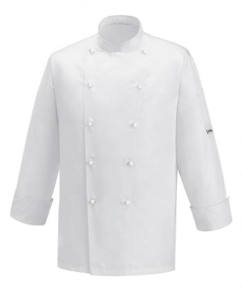 EGOCHEF Kuchársky rondon EGOchef WHITE ICE dlhý rukáv - biely 4XL