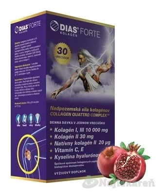 Medochemie Ltd Dias Forte 30 vrecúšok