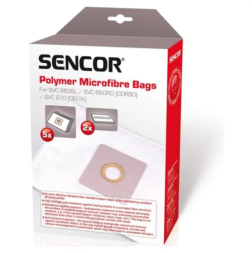 SENCOR VRECKO MICRO SVC 660/670 5KS