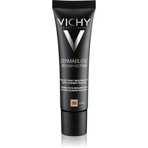 Vichy Dermablend 3D Correction vyhladzujúci korekčný make-up SPF 25 odtieň 35 Sand 30 ml