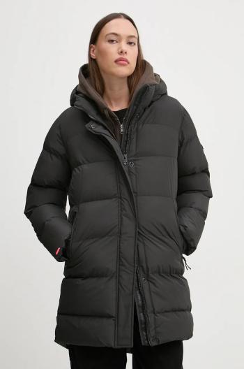 Bunda Superdry dámska, čierna farba, zimná, W5011726A-02A