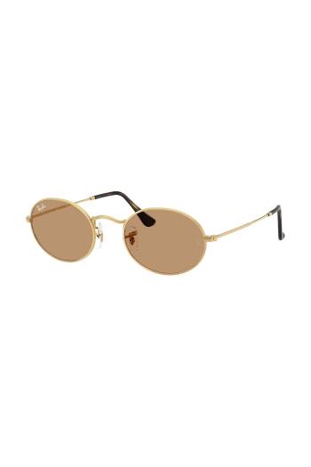 Slnečné okuliare Ray-Ban OVAL čierna farba, 0RB3547